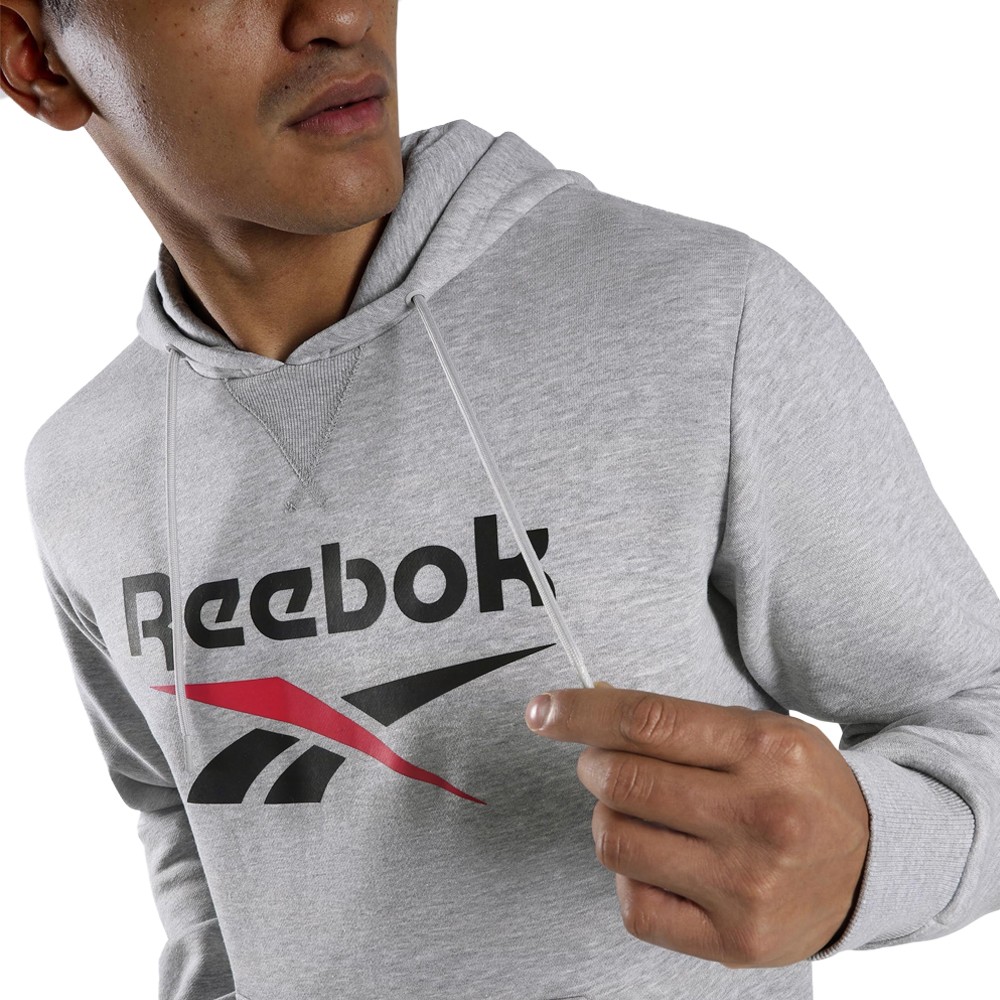 Buzo Reebok Trent 2 Col Logo Hoodie | Capaccioni Deportes