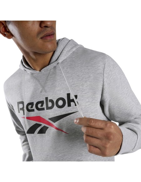 Buzo Reebok Trent 2 Col Logo Hoodie | Capaccioni Deportes