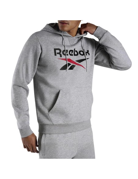Buzo Reebok Trent 2 Col Logo Hoodie | Capaccioni Deportes