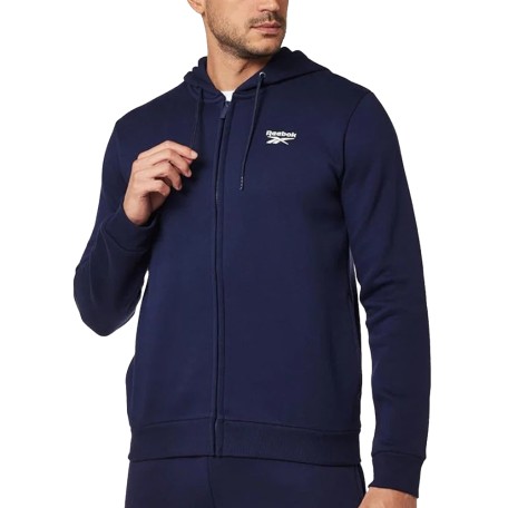 RBK Colton Small Logo Zip Trough Hoodie