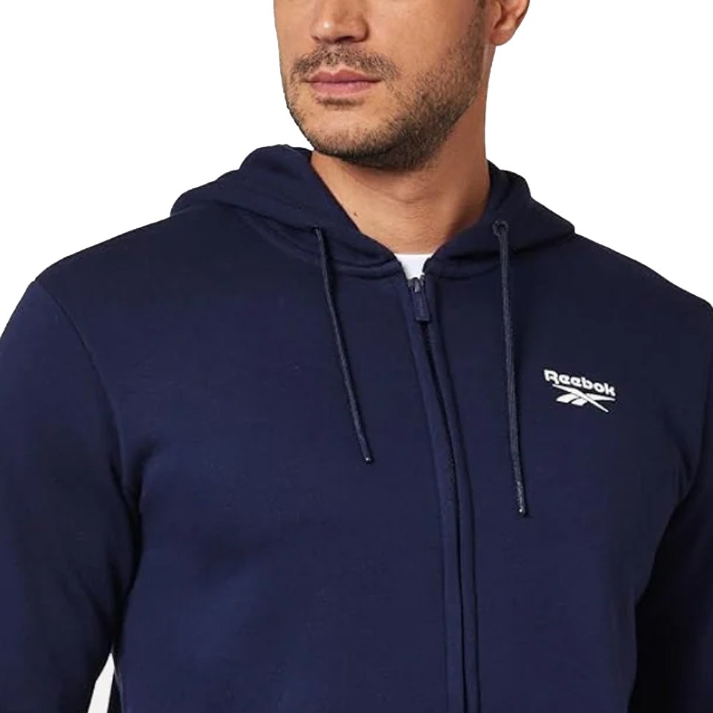 RBK Colton Small Logo Zip Trough Hoodie