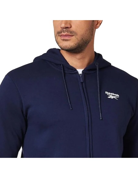 RBK Colton Small Logo Zip Trough Hoodie