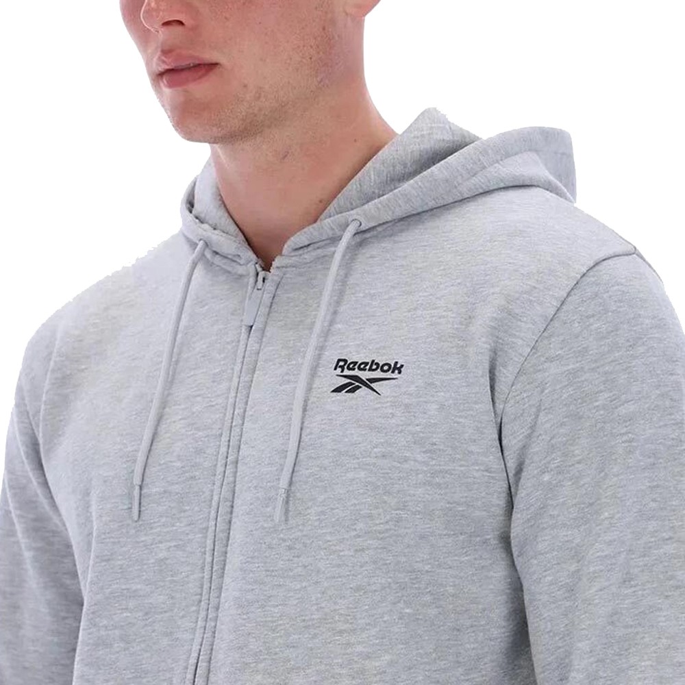 RBK Colton Small Logo Zip Trough Hoodie