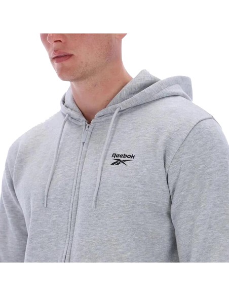 RBK Colton Small Logo Zip Trough Hoodie