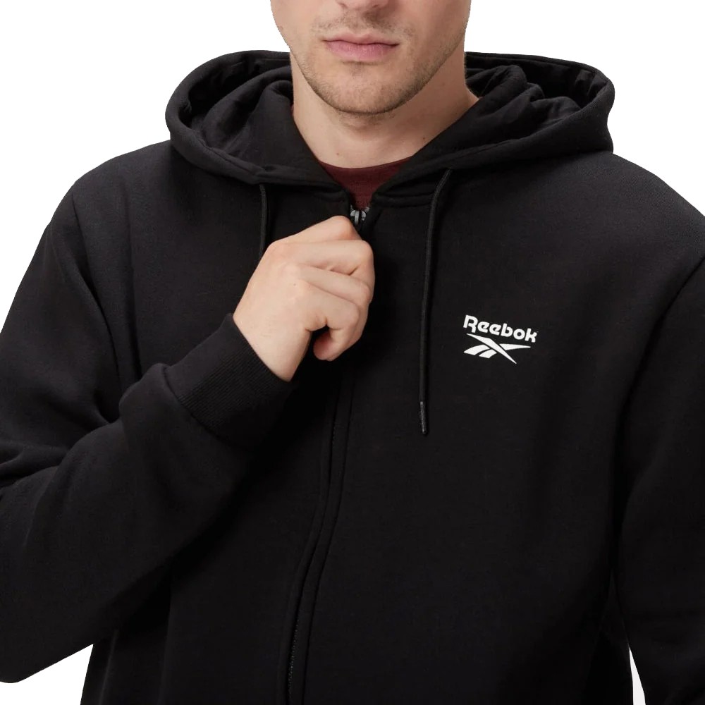 RBK Colton Small Logo Zip Trough Hoodie