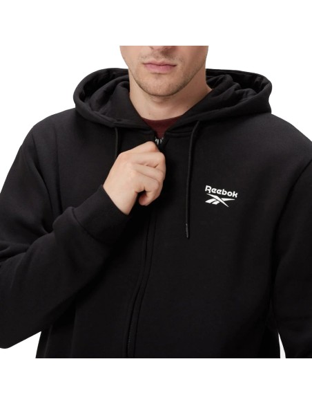 RBK Colton Small Logo Zip Trough Hoodie