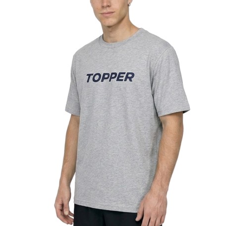 Remera Brand Standart Gris | Capaccioni Deportes