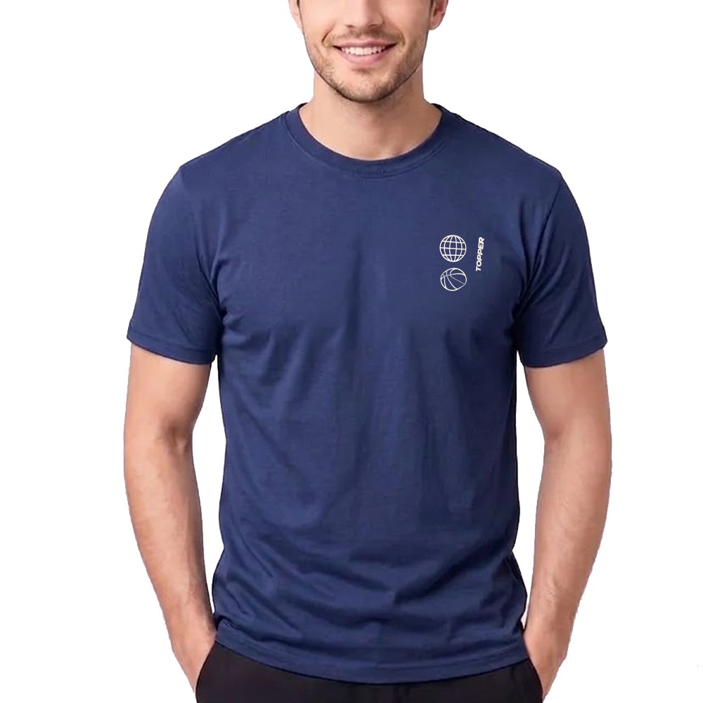 Remera Graphic Standart Azul | Capaccioni Deportes