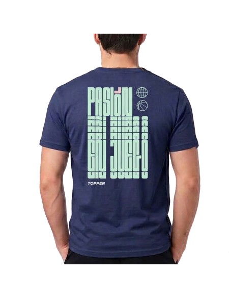 Remera Graphic Standart Azul | Capaccioni Deportes