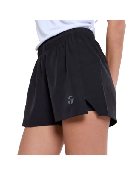 Short Running 2 in 1 Negro | Capaccioni Deportes
