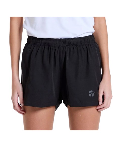 Short Running 2 in 1 Negro | Capaccioni Deportes