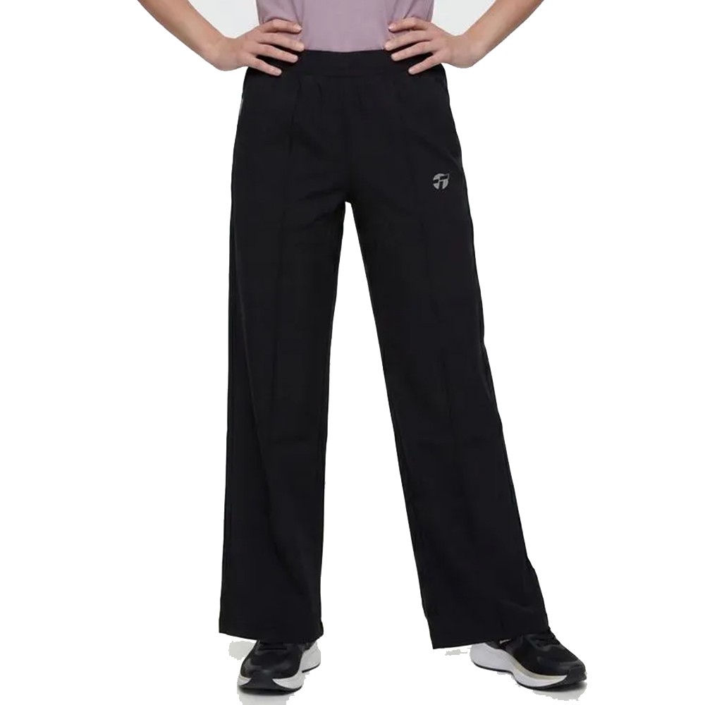 Pantalon Training Joy Ancho Negro | Capaccioni Deportes