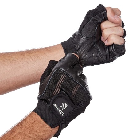 Guantes Cuero Gym  | Capaccioni Deportes