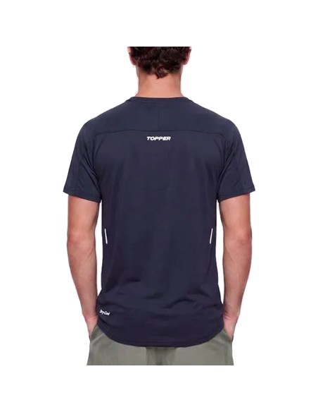 Remera Hombre Training Con Recorte III Gris | Capaccioni Deportes
