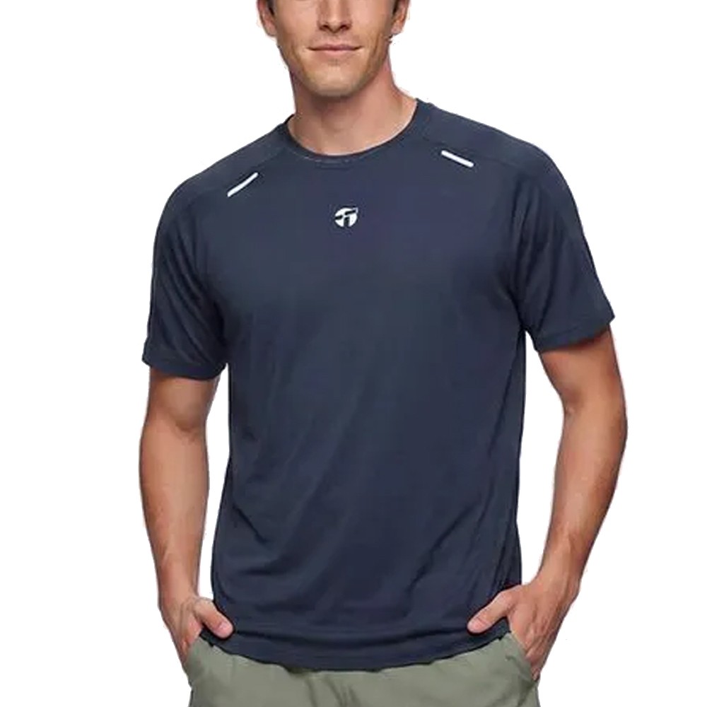 Remera Hombre Training Con Recorte III Gris | Capaccioni Deportes