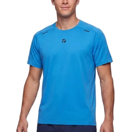 Remera Hombre Training Con Recorte III Azul | Capaccioni Deportes