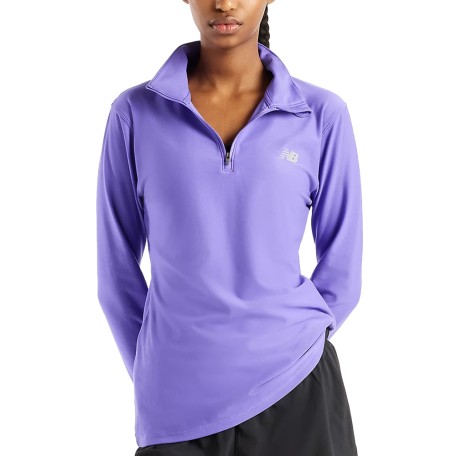 Sport Essentials Space Dye Quarter Zip Rosa | Capaccioni Deportes