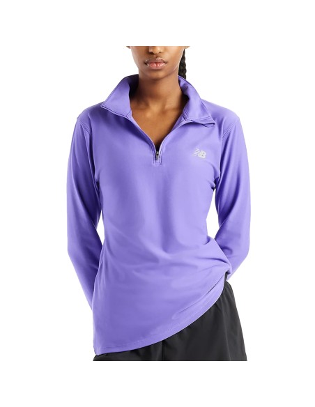 Sport Essentials Space Dye Quarter Zip Rosa | Capaccioni Deportes