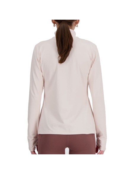 Sport Essentials Space Dye Quarter Zip Rosa | Capaccioni Deportes