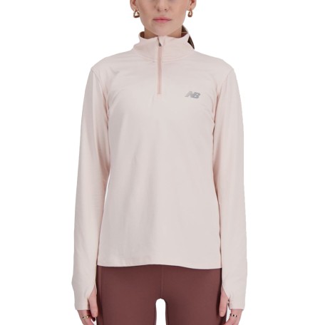 Sport Essentials Space Dye Quarter Zip Rosa | Capaccioni Deportes
