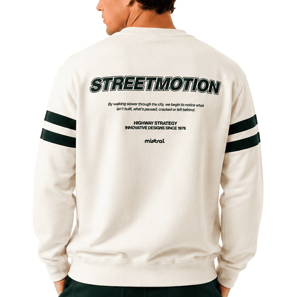 Buzo Streetwear Rus Blanco | Capaccioni Deportes