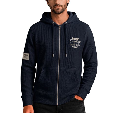 Campera Textured Rus Azul | Capaccioni Deportes