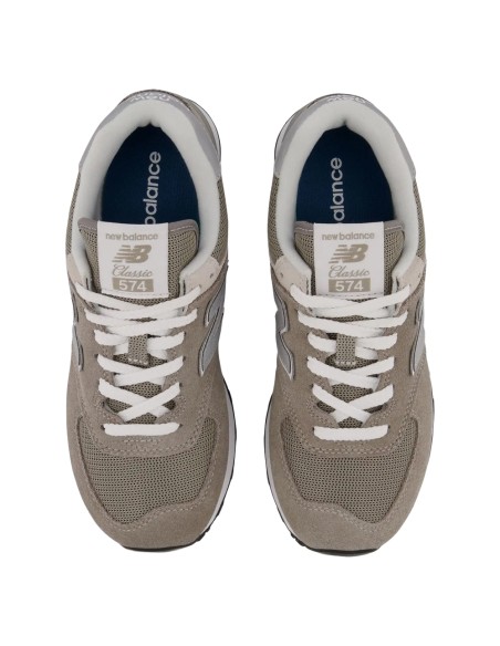 NB 574 Gris | Capaccioni Deportes