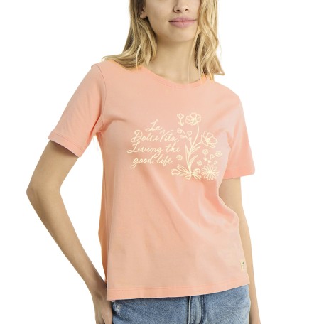 Remera Basic Colour Naranja | Capaccioni Deportes