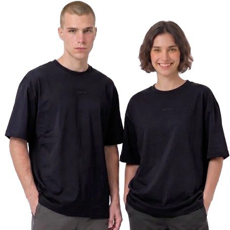 T-Shirt MC No Gender 1975 Negro | Capaccioni Deportes
