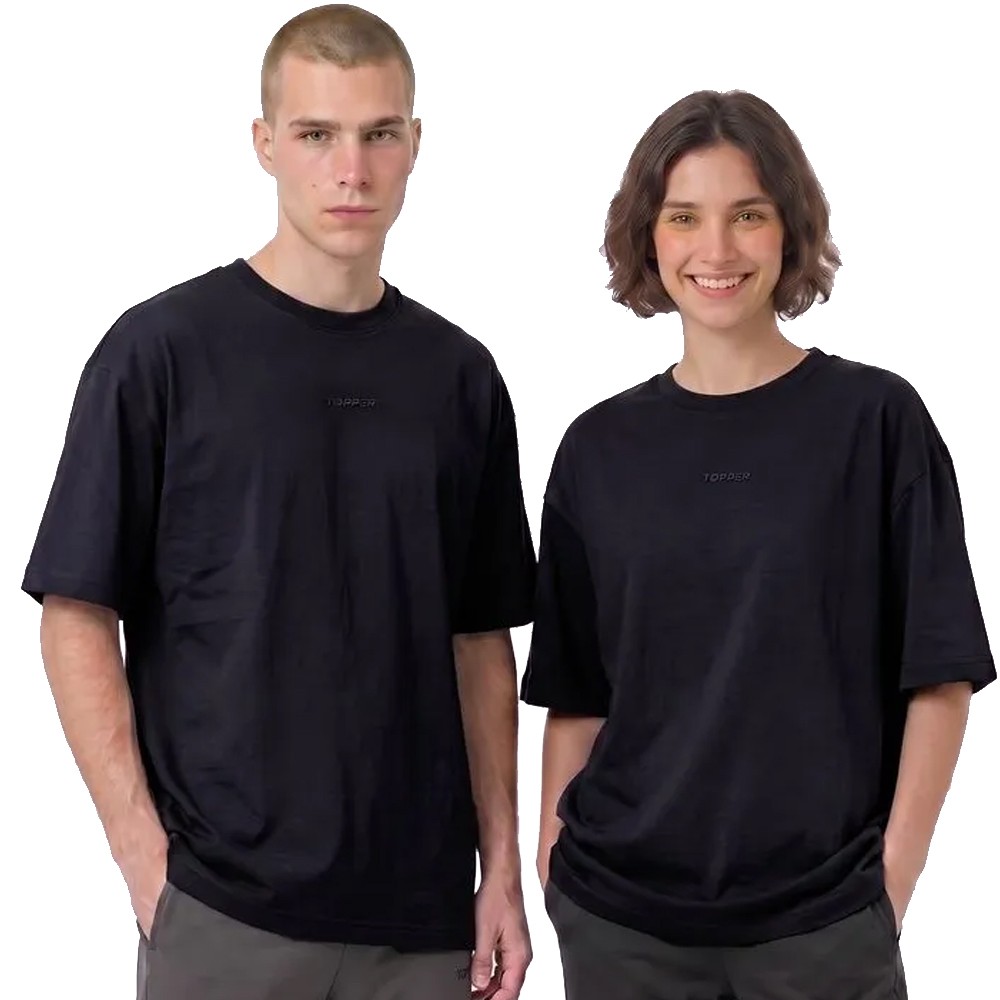 T-Shirt MC No Gender 1975 Negro | Capaccioni Deportes