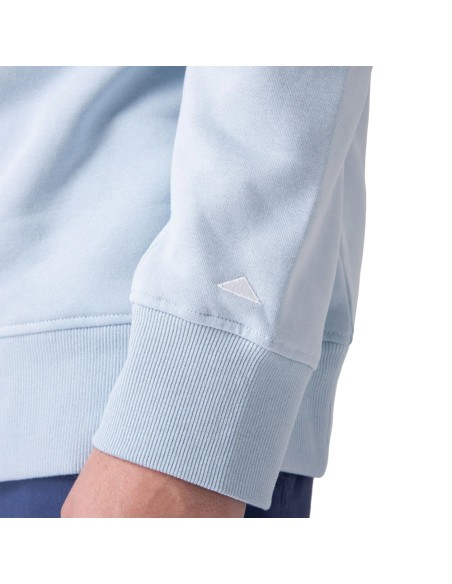 Cat Logo Crewneck Sweatshirt Azul | Capaccioni Deportes