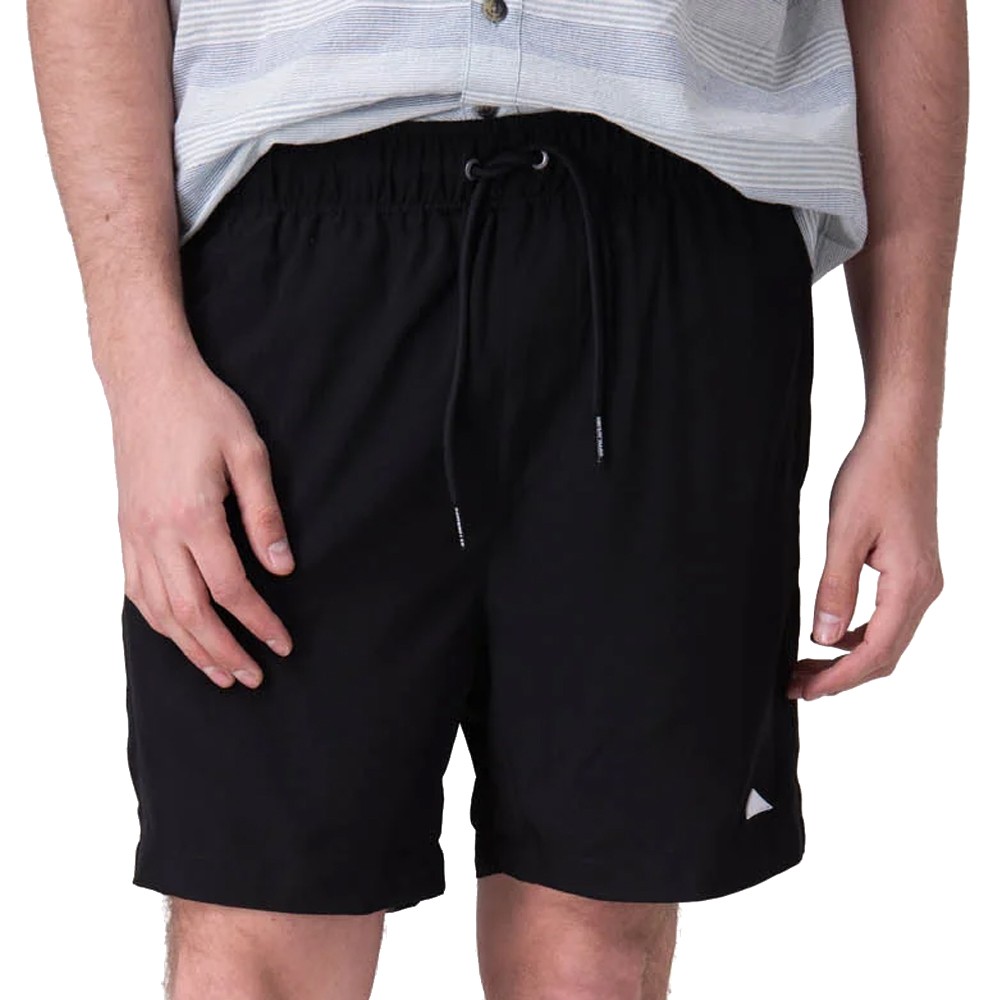 Short de Baño Swim Trunk Negro | Capaccioni Deportes