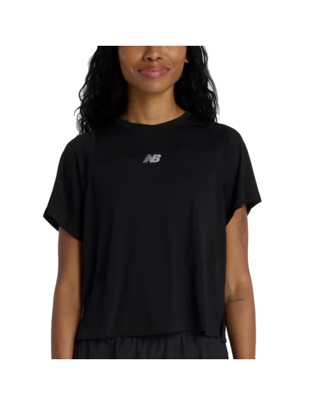 NB Infinity Propel T-Shirt Negro | Capaccioni Deportes