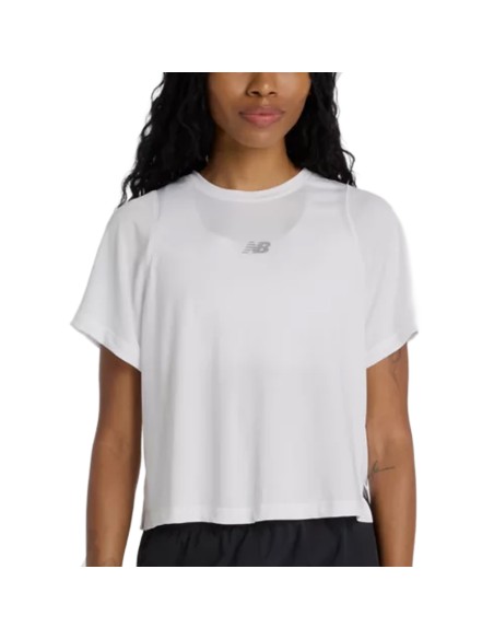 NB Infinity Propel T-Shirt Blanco | Capaccioni Deportes