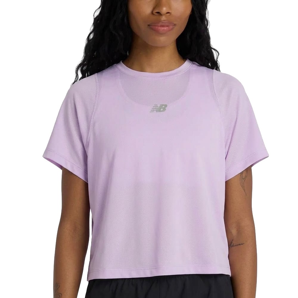 NB Infinity Propel T-Shirt Violeta | Capaccioni Deportes
