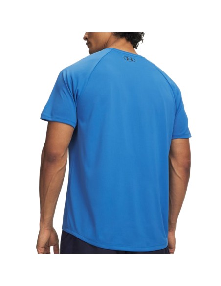 UA M Tech 2.0 T-Shirt Azul | Capaccioni Deportes