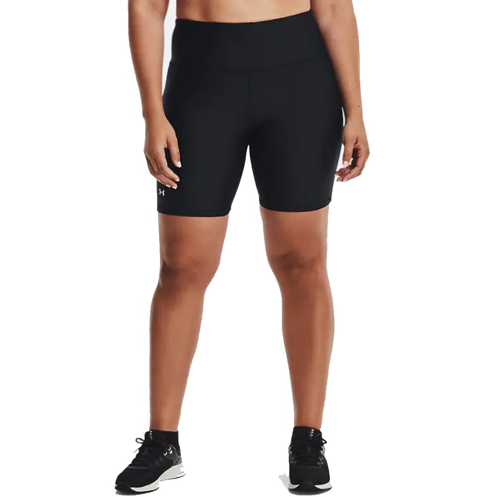 UA W HeatGear® Tech Bike Short Negro | Capaccioni Deportes