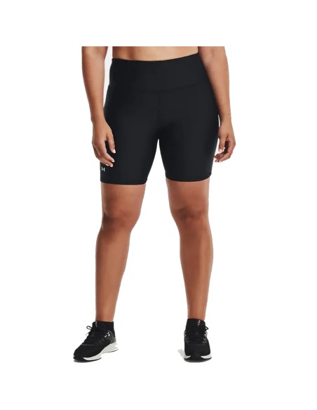 UA W HeatGear® Tech Bike Short Negro | Capaccioni Deportes