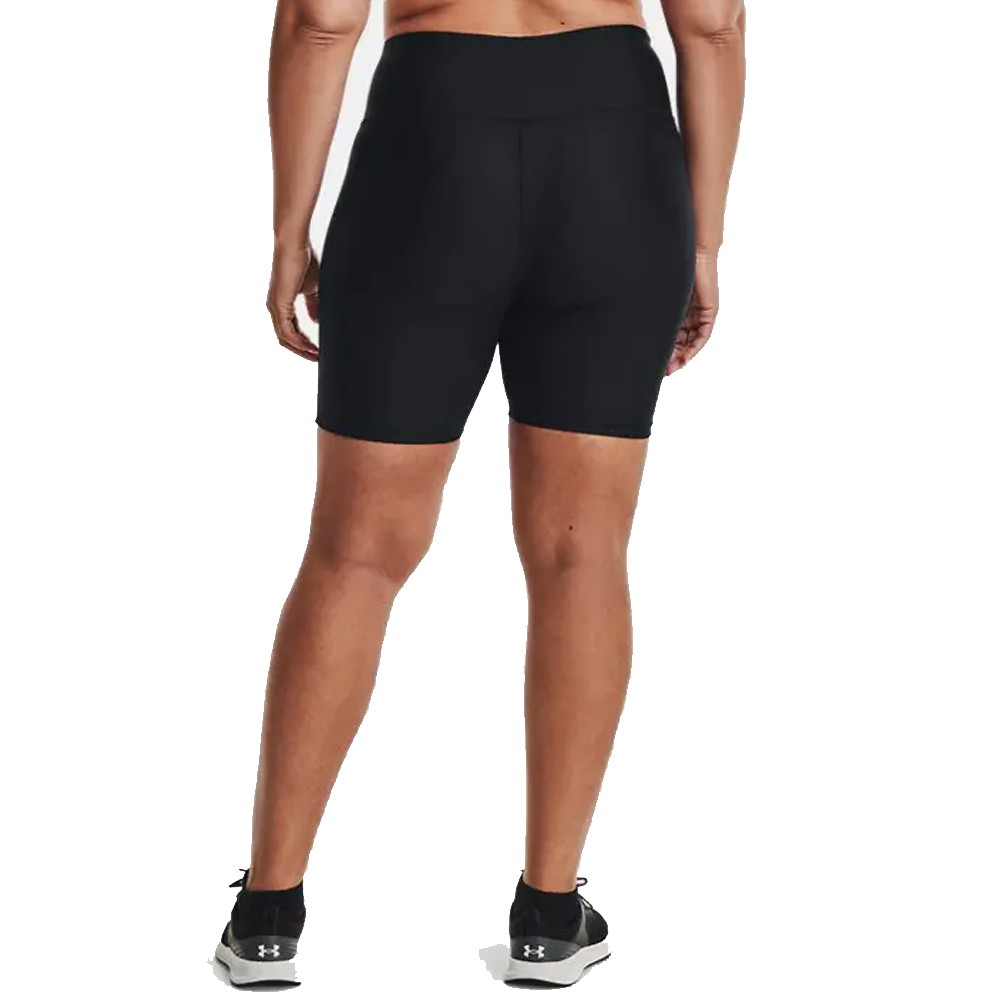 UA W HeatGear® Tech Bike Short Negro | Capaccioni Deportes