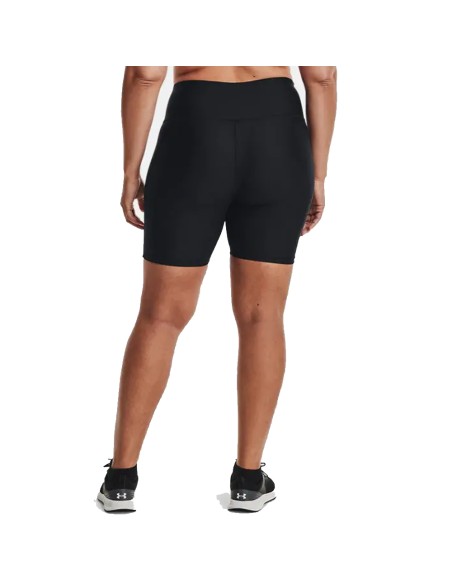 UA W HeatGear® Tech Bike Short Negro | Capaccioni Deportes