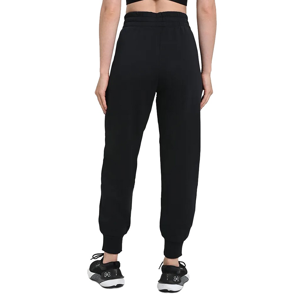 UA W Sporstyle Jogger Rival Fleece Negro | Capaccioni Deportes