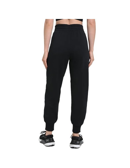 UA W Sporstyle Jogger Rival Fleece Negro | Capaccioni Deportes