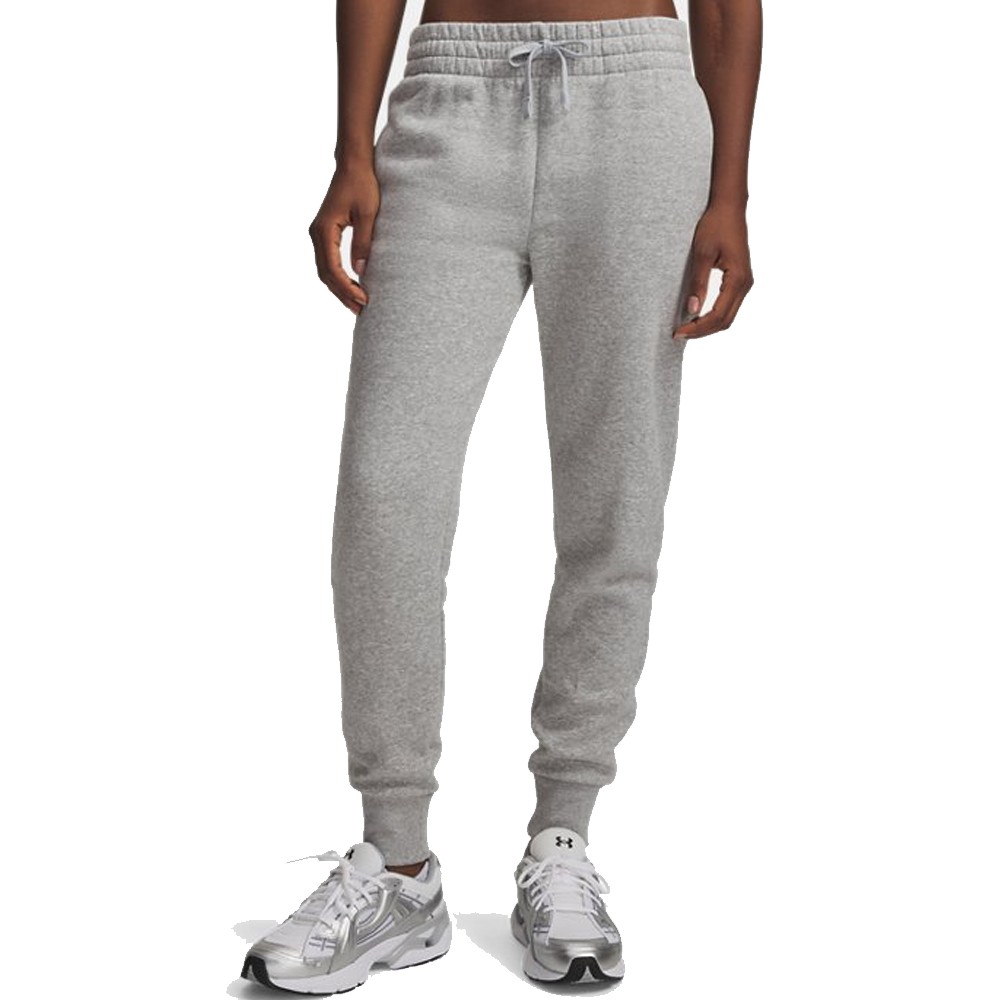 UA W Sporstyle Jogger Rival Fleece Gris | Capaccioni Deportes