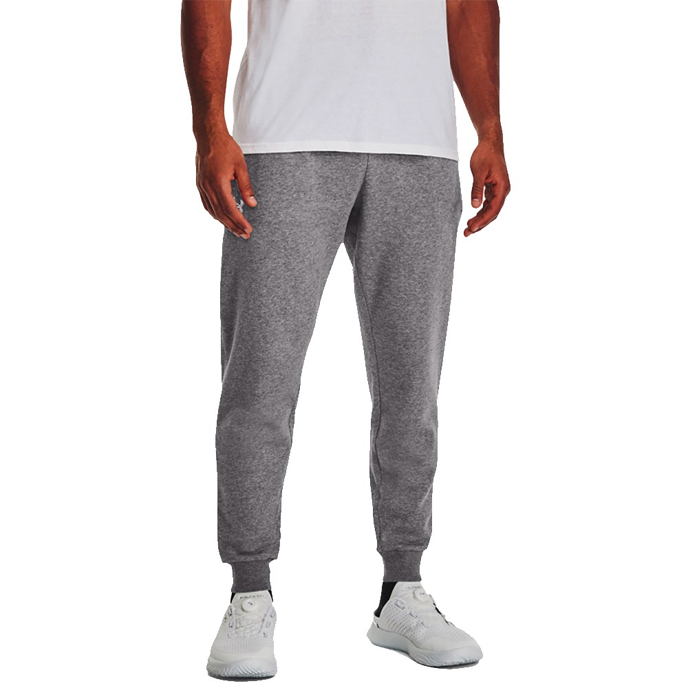 UA M Rival Fleece Jogger Gris | Capaccioni Deportes