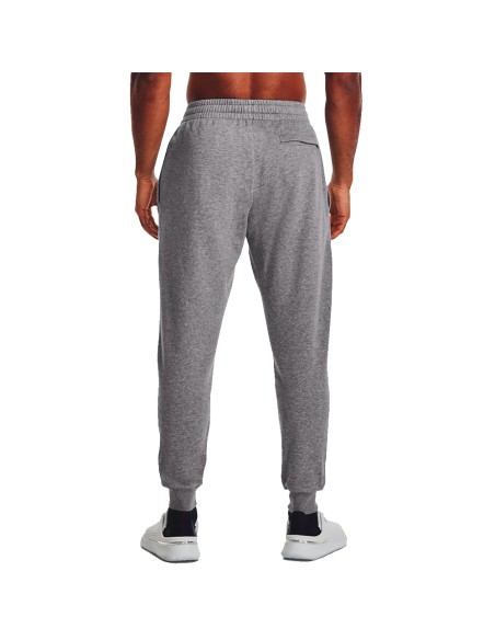 UA M Rival Fleece Jogger Gris | Capaccioni Deportes