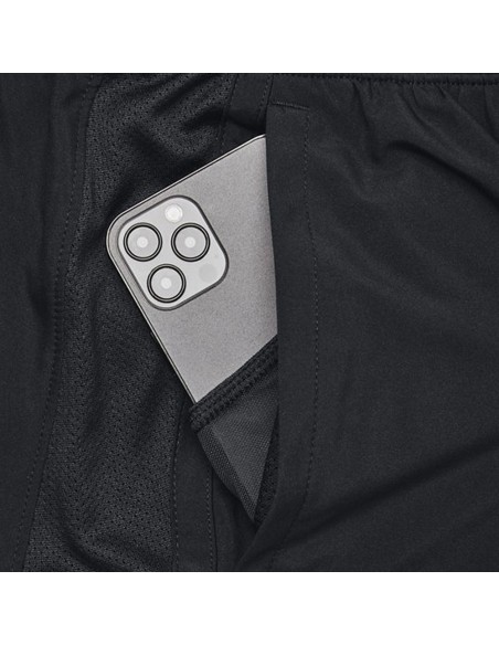 UA M Launch 2-in-1 Running Short Negro | Capaccioni Deportes