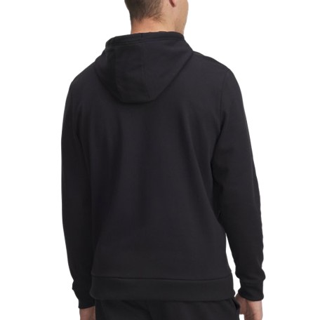 UA M Project Rock Rival Fleece Negro | Capaccioni Deportes 2