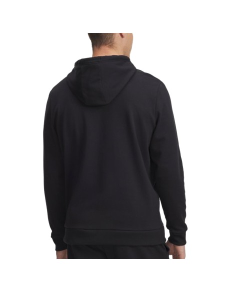 UA M Project Rock Rival Fleece Negro | Capaccioni Deportes