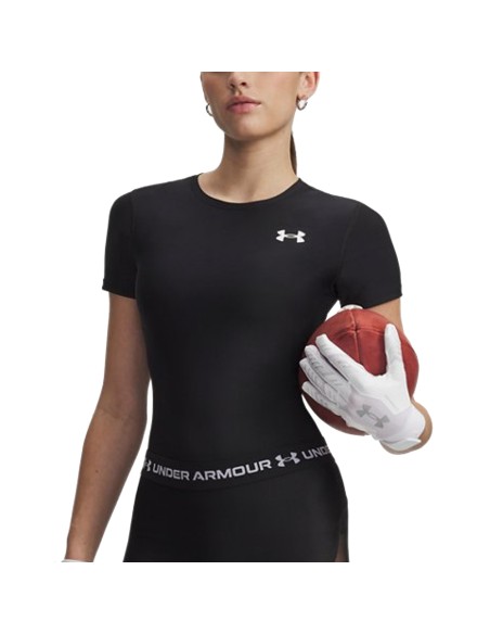 UA W HeatGear® HG OG Compression SS Negro | Capaccioni Deportes