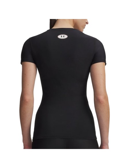 UA W HeatGear® HG OG Compression SS Negro | Capaccioni Deportes